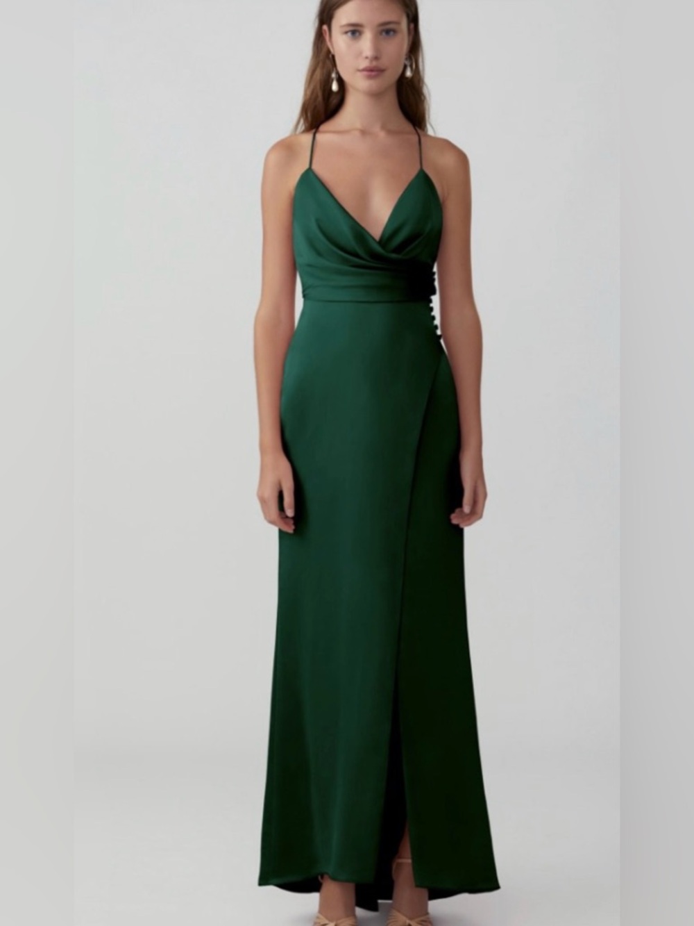 Fame and Partners Green Gown